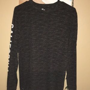 Dark Grey Hollister Long sleeve